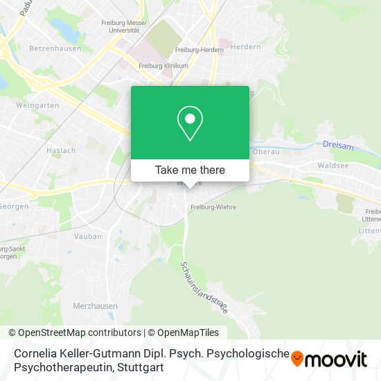 Cornelia Keller-Gutmann Dipl. Psych. Psychologische Psychotherapeutin map