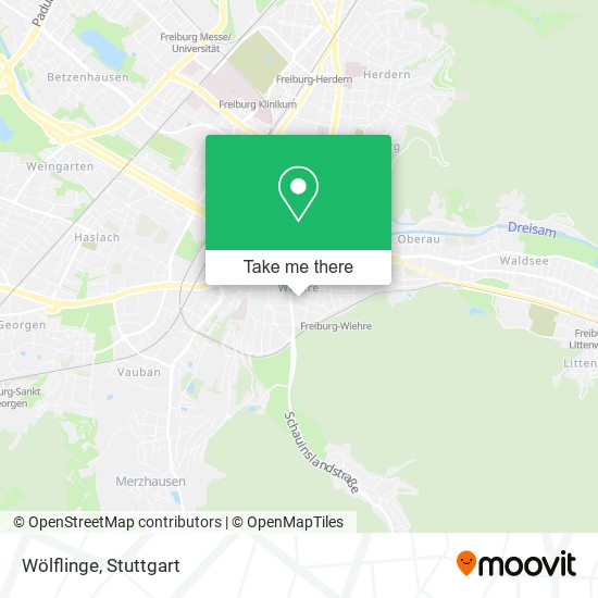Карта Wölflinge