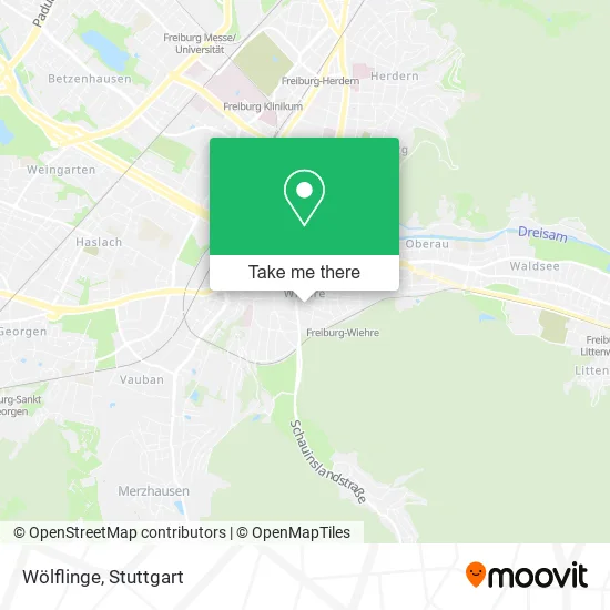 Карта Wölflinge