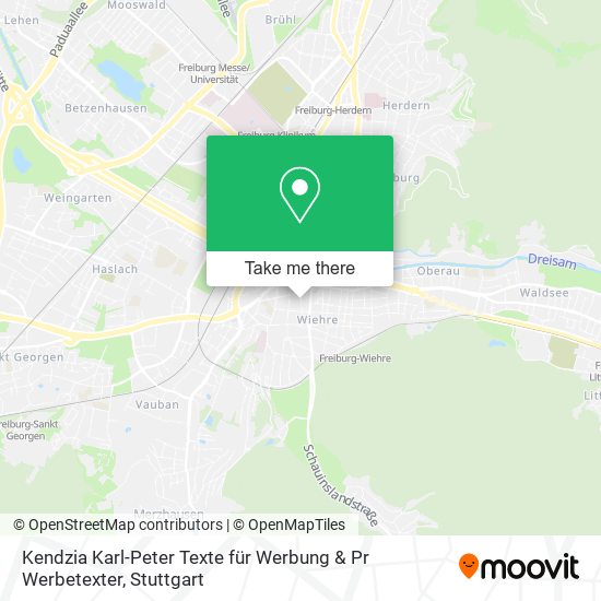 Kendzia Karl-Peter Texte für Werbung & Pr Werbetexter map