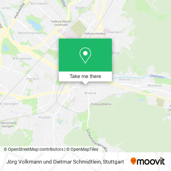 Карта Jörg Volkmann und Dietmar Schmidtlein