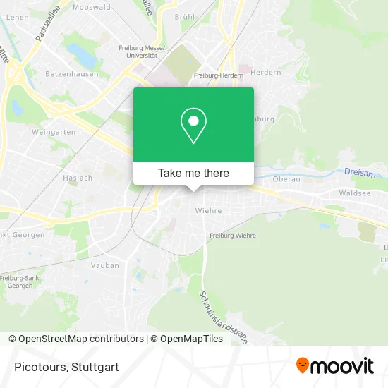 Карта Picotours