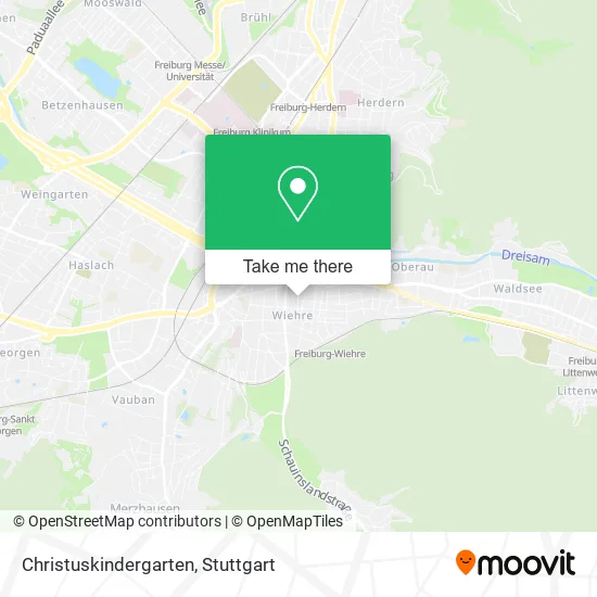 Карта Christuskindergarten