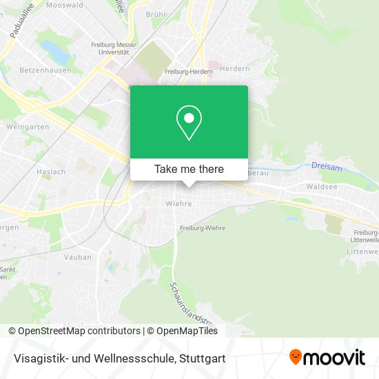 Карта Visagistik- und Wellnessschule