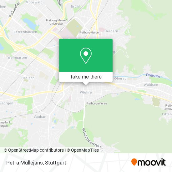 Petra Müllejans map