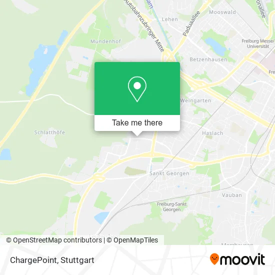Карта ChargePoint