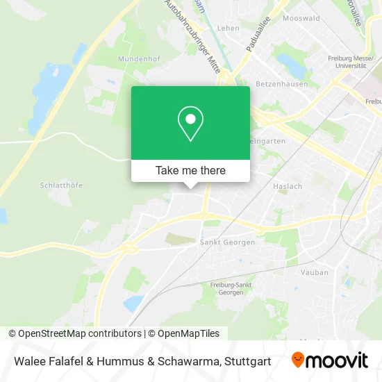 Карта Walee Falafel & Hummus & Schawarma