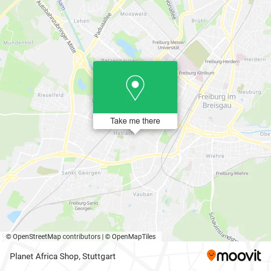 Карта Planet Africa Shop