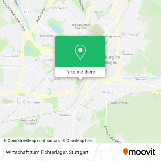 Карта Wirtschaft zum Fichterlager