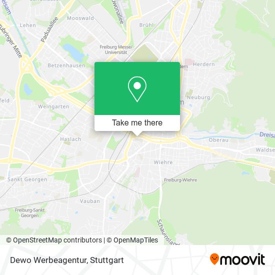 Dewo Werbeagentur map