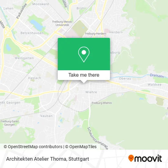 Карта Architekten Atelier Thoma