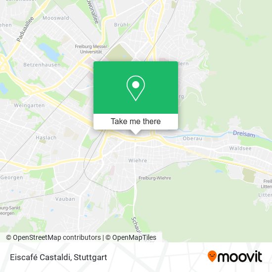 Карта Eiscafé Castaldi