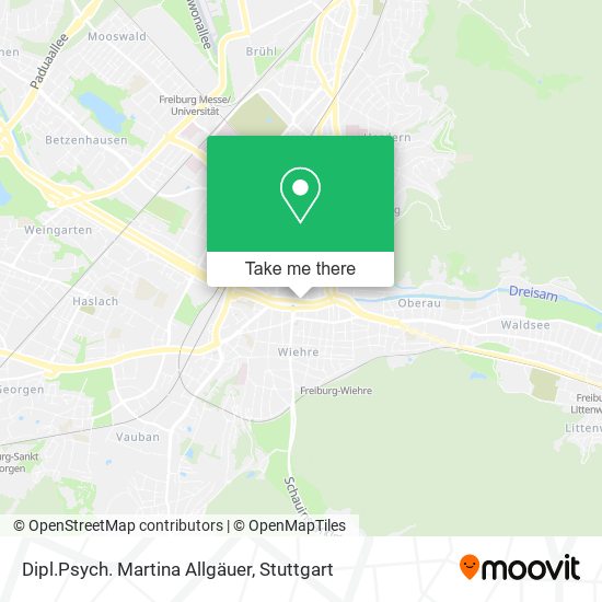 Dipl.Psych. Martina Allgäuer map