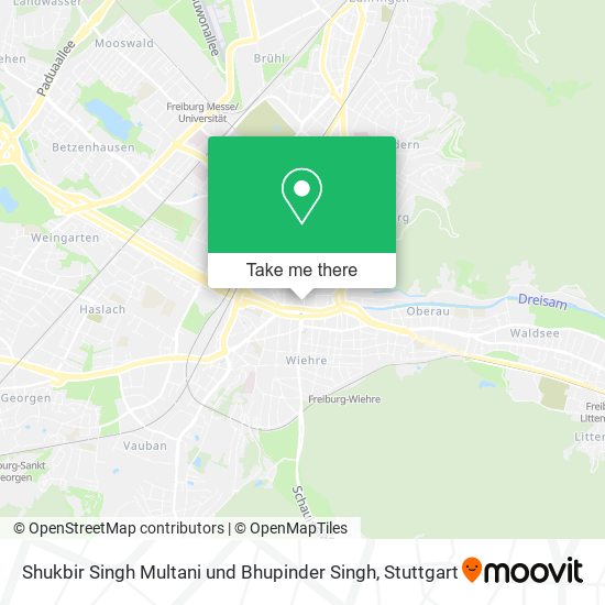 Shukbir Singh Multani und Bhupinder Singh map