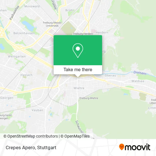 Карта Crepes Apero