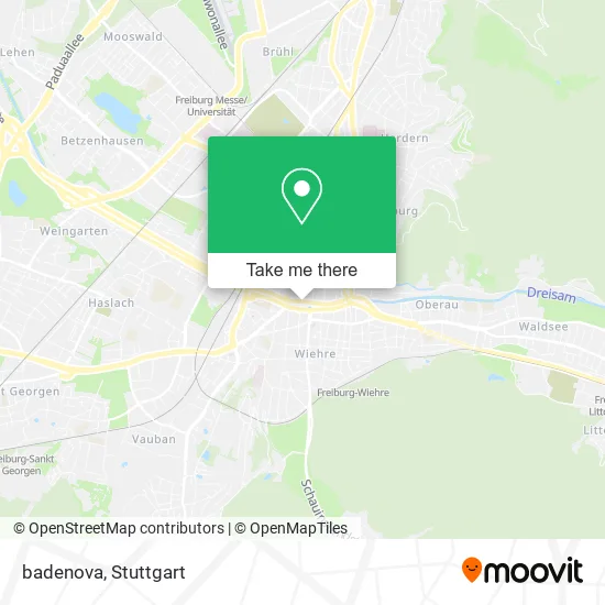 Карта badenova