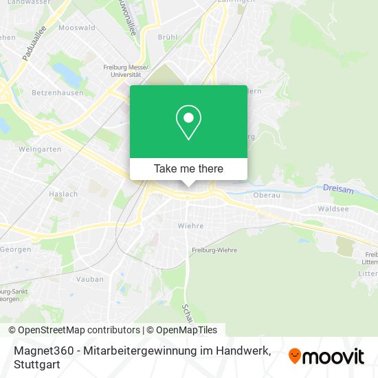Magnet360 - Mitarbeitergewinnung im Handwerk map