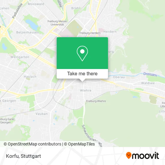 Карта Korfu
