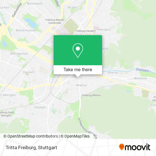 Карта Tritta Freiburg