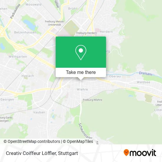 Карта Creativ Coiffeur Löffler