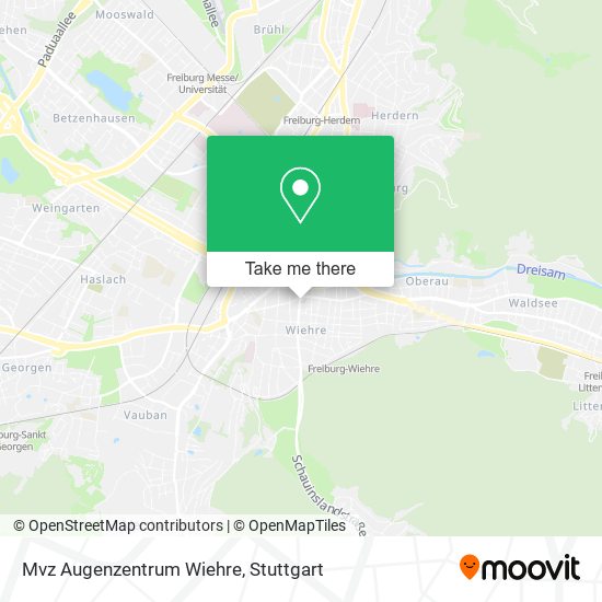 Mvz Augenzentrum Wiehre map