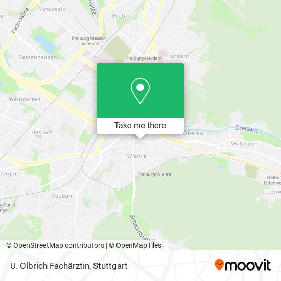U. Olbrich Fachärztin map