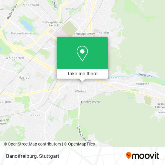Карта Banoifreiburg