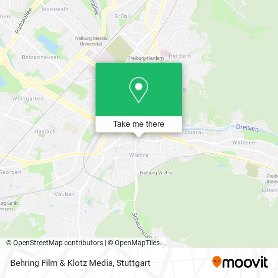 Behring Film & Klotz Media map