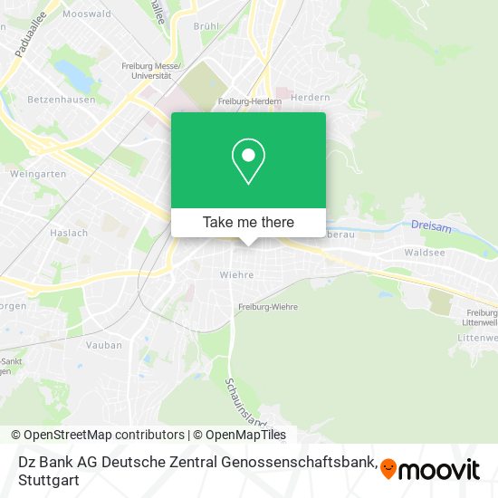 Dz Bank AG Deutsche Zentral Genossenschaftsbank map