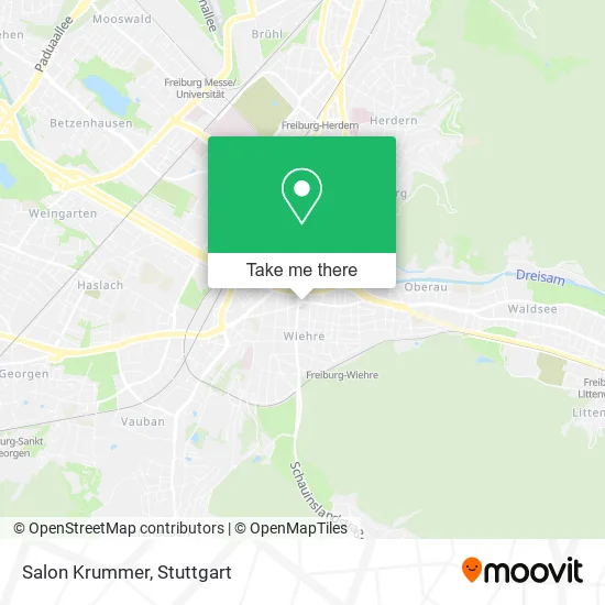 Карта Salon Krummer