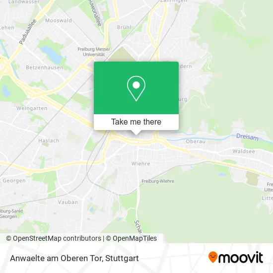 Карта Anwaelte am Oberen Tor