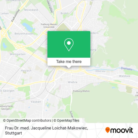 Frau Dr. med. Jacqueline Loichat-Makowiec map