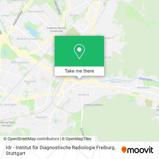 Idr - Institut für Diagnostische Radiologie Freiburg map