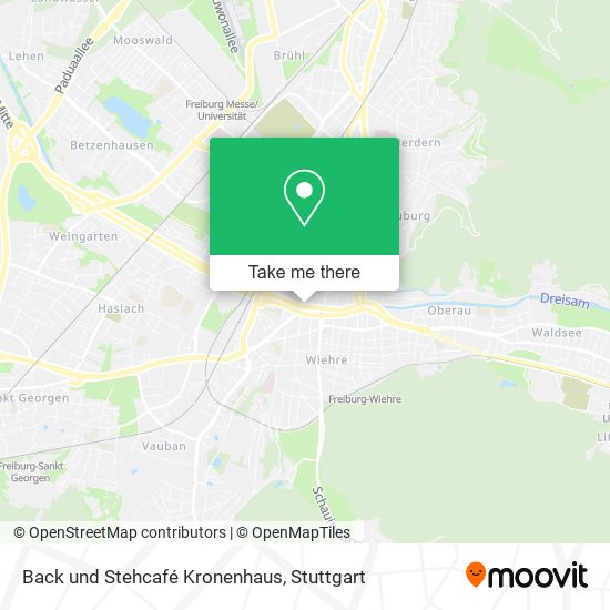 Back und Stehcafé Kronenhaus map