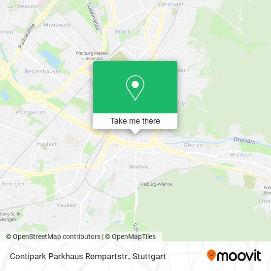 Карта Contipark Parkhaus Rempartstr.