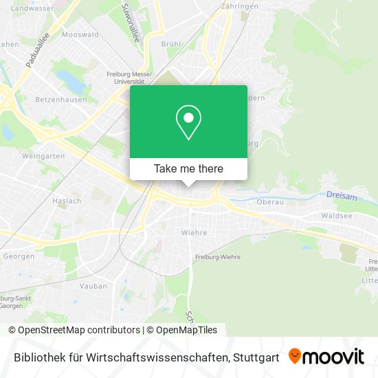 Bibliothek für Wirtschaftswissenschaften map