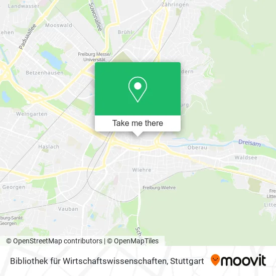 Bibliothek für Wirtschaftswissenschaften map