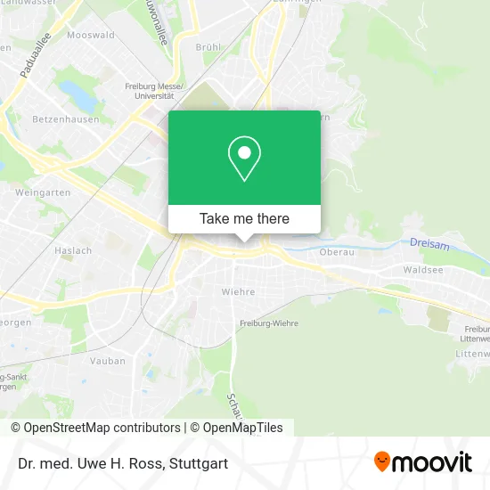 Карта Dr. med. Uwe H. Ross