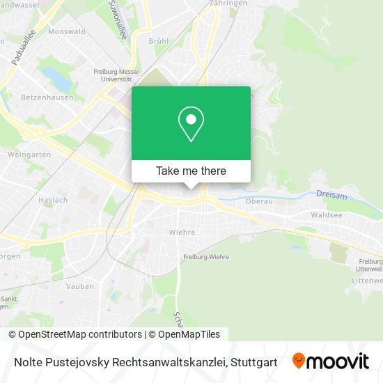 Nolte Pustejovsky Rechtsanwaltskanzlei map