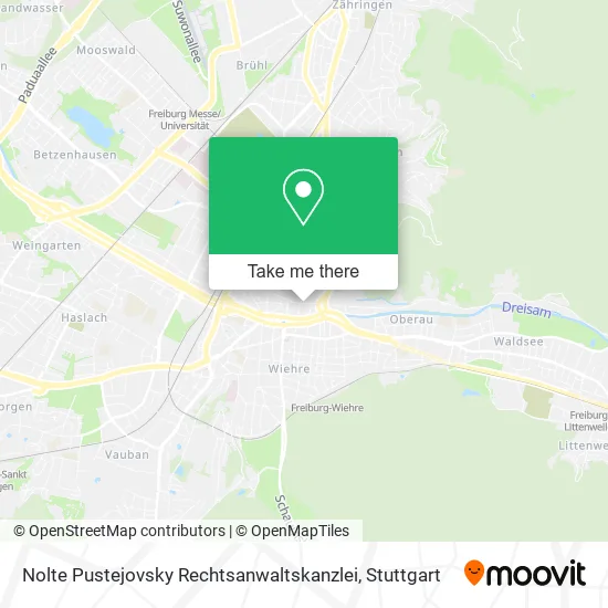 Карта Nolte Pustejovsky Rechtsanwaltskanzlei