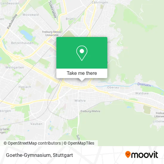 Карта Goethe-Gymnasium