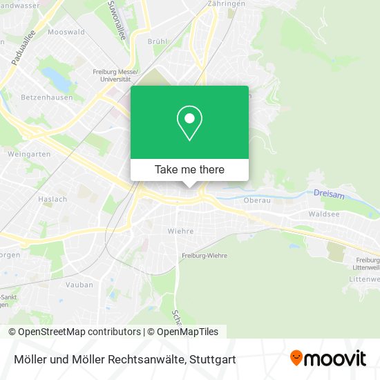 Карта Möller und Möller Rechtsanwälte