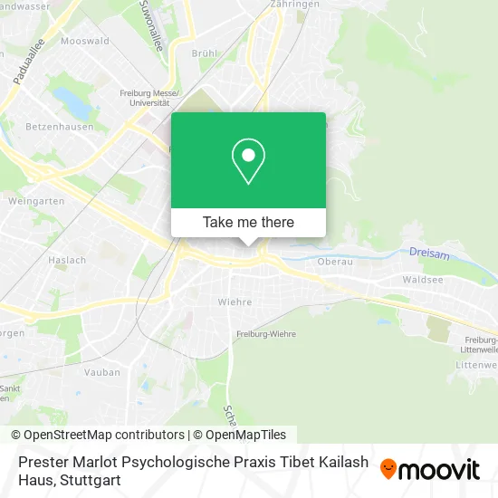 Карта Prester Marlot Psychologische Praxis Tibet Kailash Haus