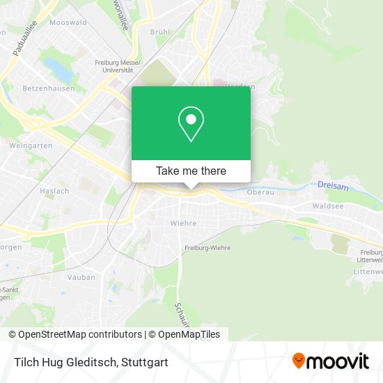 Карта Tilch Hug Gleditsch