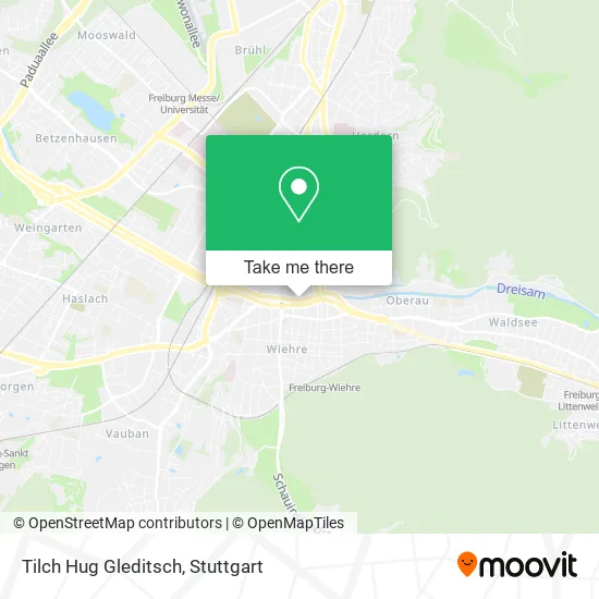 Карта Tilch Hug Gleditsch