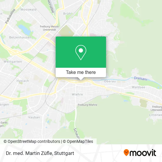 Карта Dr. med. Martin Züfle