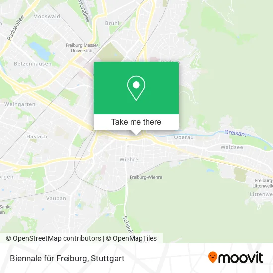 Карта Biennale für Freiburg