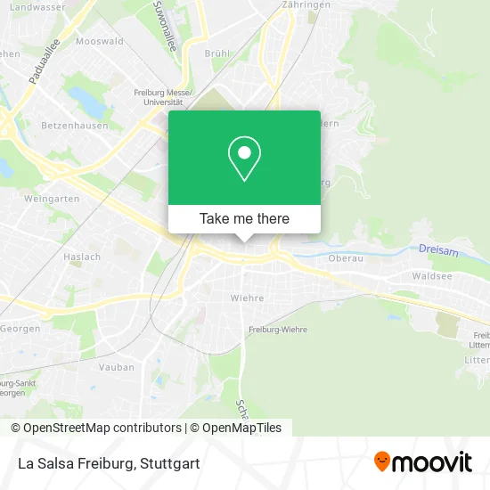Карта La Salsa Freiburg