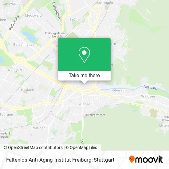 Карта Faltenlos Anti-Aging-Institut Freiburg