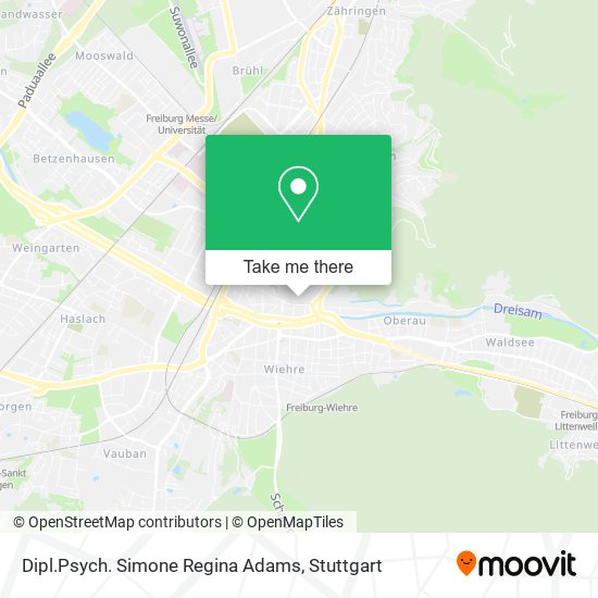 Dipl.Psych. Simone Regina Adams map